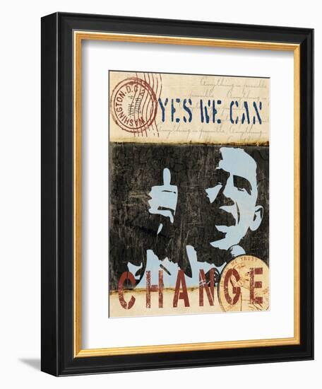 Yes We Can-Benny Diaz-Framed Premium Giclee Print