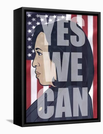 Yes We Can-Marcus Prime-Framed Stretched Canvas