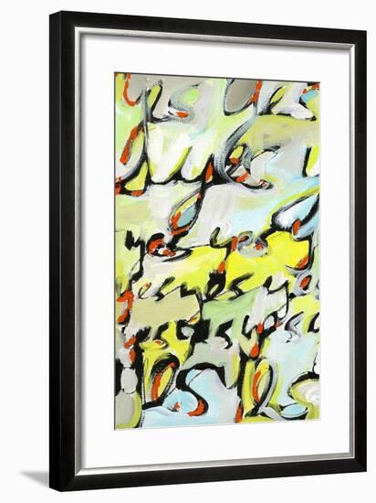 Yes, Yes, Yes I-Jodi Fuchs-Framed Art Print