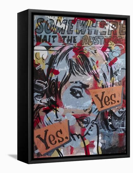 Yes Yes-Dan Monteavaro-Framed Premier Image Canvas