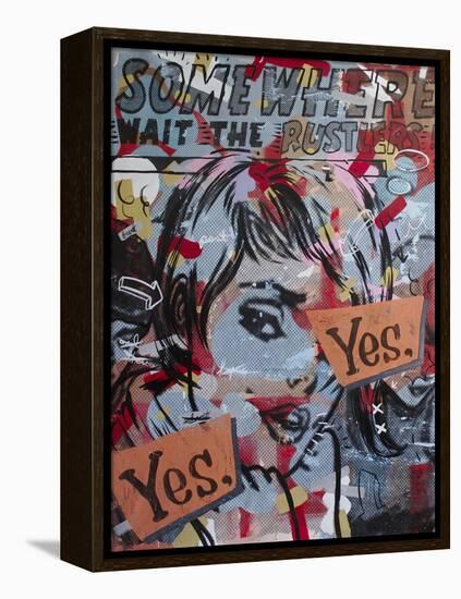 Yes Yes-Dan Monteavaro-Framed Premier Image Canvas