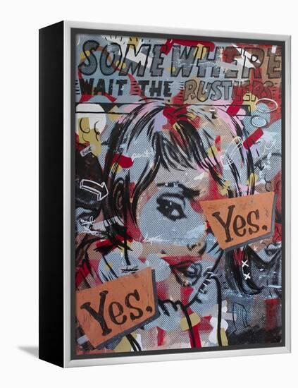 Yes Yes-Dan Monteavaro-Framed Premier Image Canvas