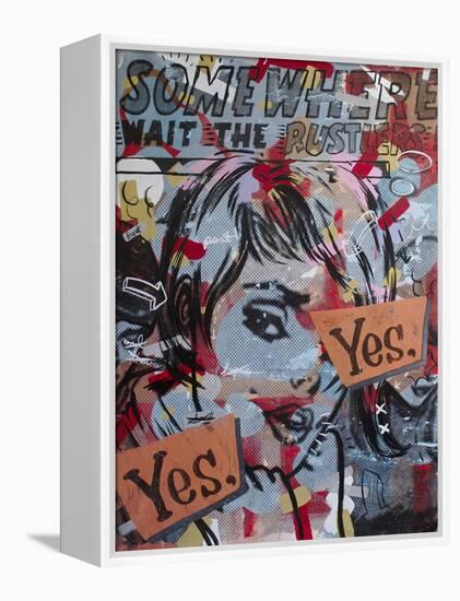 Yes Yes-Dan Monteavaro-Framed Premier Image Canvas