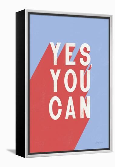 Yes You Can-Becky Thorns-Framed Stretched Canvas