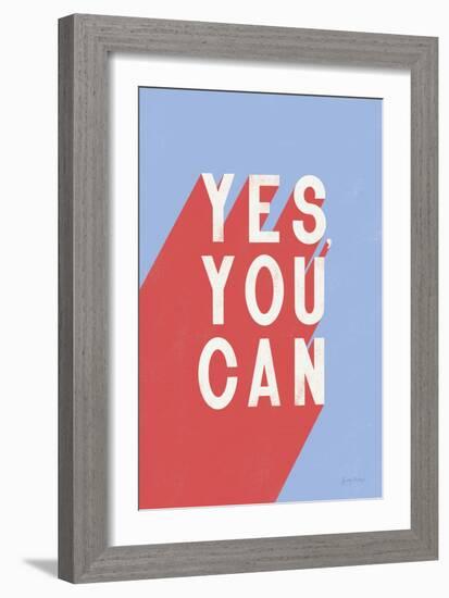 Yes You Can-Becky Thorns-Framed Art Print