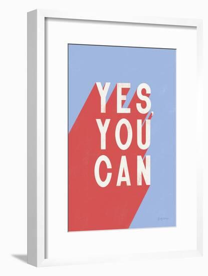 Yes You Can-Becky Thorns-Framed Art Print