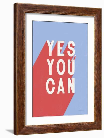 Yes You Can-Becky Thorns-Framed Art Print