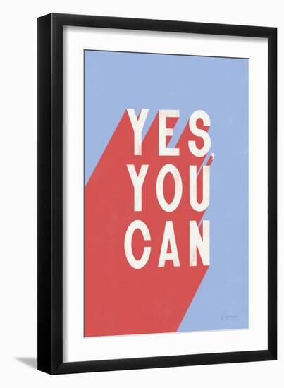 Yes You Can-Becky Thorns-Framed Art Print