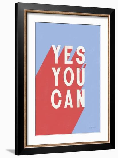 Yes You Can-Becky Thorns-Framed Art Print