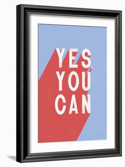 Yes You Can-Becky Thorns-Framed Art Print