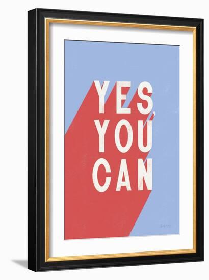 Yes You Can-Becky Thorns-Framed Art Print