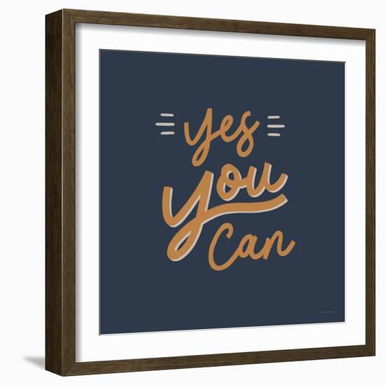 Yes You Can-Lady Louise Designs-Framed Art Print