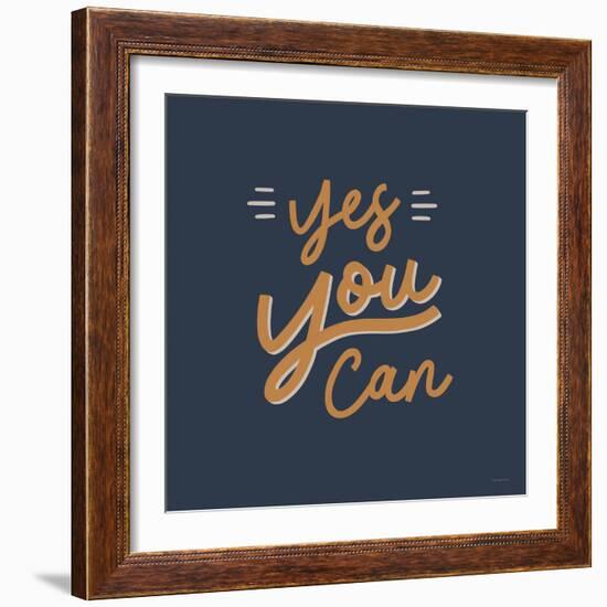 Yes You Can-Lady Louise Designs-Framed Art Print