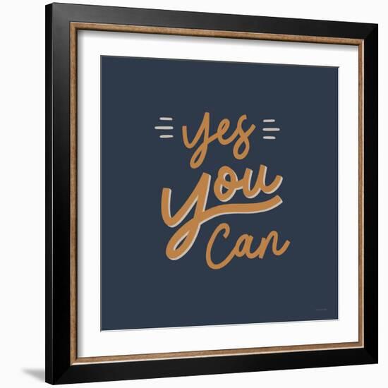 Yes You Can-Lady Louise Designs-Framed Art Print