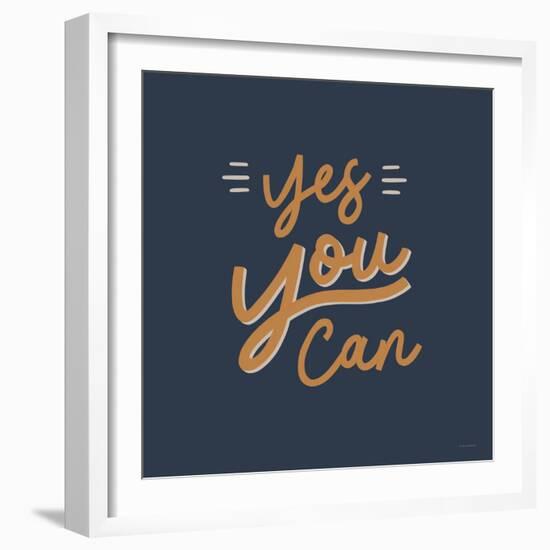 Yes You Can-Lady Louise Designs-Framed Art Print