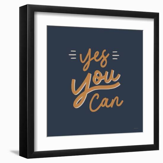 Yes You Can-Lady Louise Designs-Framed Art Print
