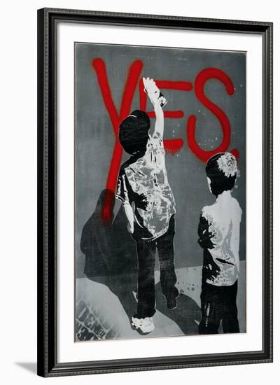 Yes-Daniel Bombardier-Framed Giclee Print