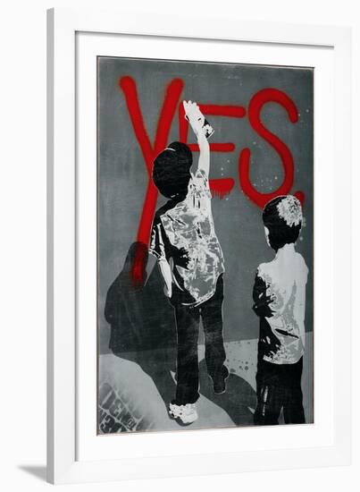 Yes-Daniel Bombardier-Framed Giclee Print