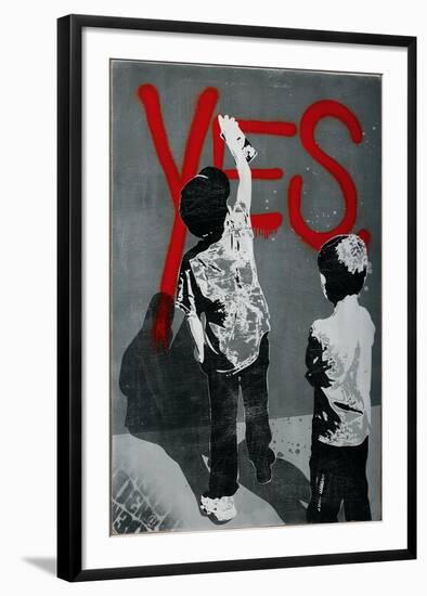 Yes-Daniel Bombardier-Framed Giclee Print