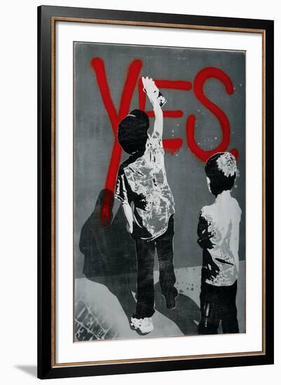 Yes-Daniel Bombardier-Framed Giclee Print