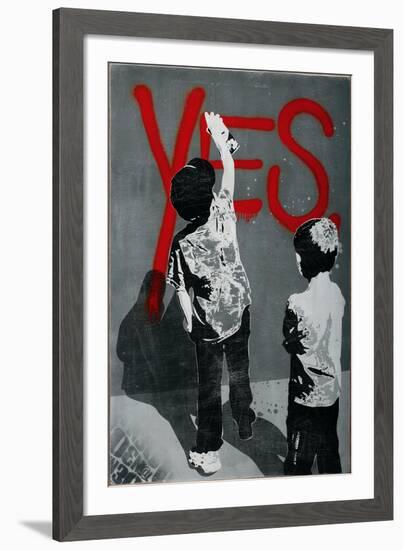 Yes-Daniel Bombardier-Framed Giclee Print