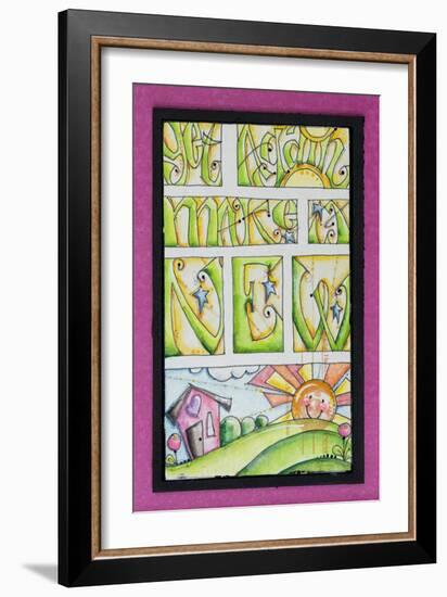 Yet Again Make it New-Maureen Lisa Costello-Framed Giclee Print