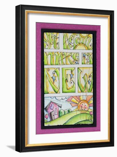 Yet Again Make it New-Maureen Lisa Costello-Framed Giclee Print