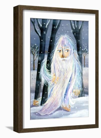 Yeti - Illustration by Patrizia La Porta, 2000.-Patrizia La Porta-Framed Giclee Print