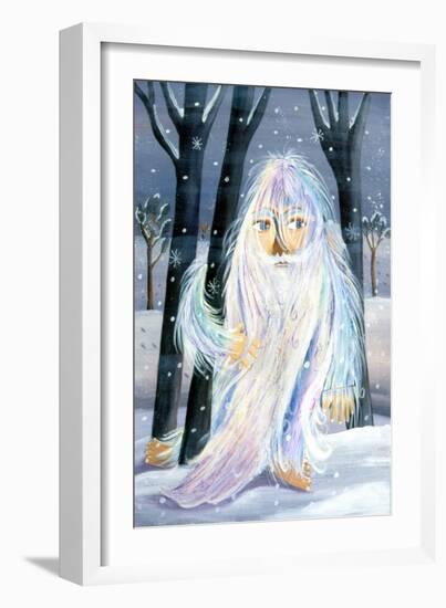 Yeti - Illustration by Patrizia La Porta, 2000.-Patrizia La Porta-Framed Giclee Print