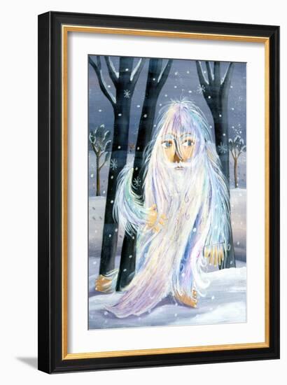 Yeti - Illustration by Patrizia La Porta, 2000.-Patrizia La Porta-Framed Giclee Print