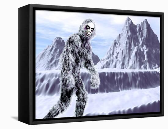 Yeti-Christian Darkin-Framed Premier Image Canvas