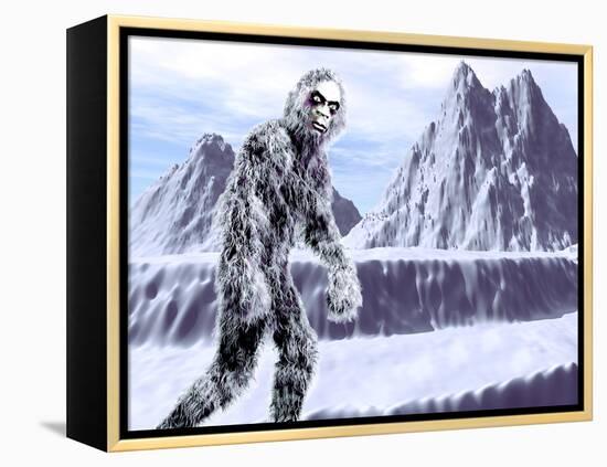 Yeti-Christian Darkin-Framed Premier Image Canvas