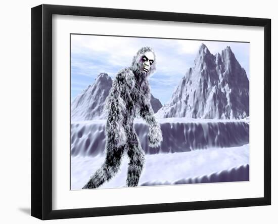 Yeti-Christian Darkin-Framed Photographic Print