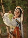 A Laughing Girl in South Italian Dress, 1857-Yevgraf Semyonovich Sorokin-Giclee Print
