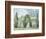 Yew Arches, Garsington Manor, 1997-Ariel Luke-Framed Giclee Print