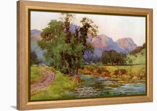 Yewdale Crags, Coniston, Cumbria, 1924-1926-Cuthbert Rigby-Framed Premier Image Canvas