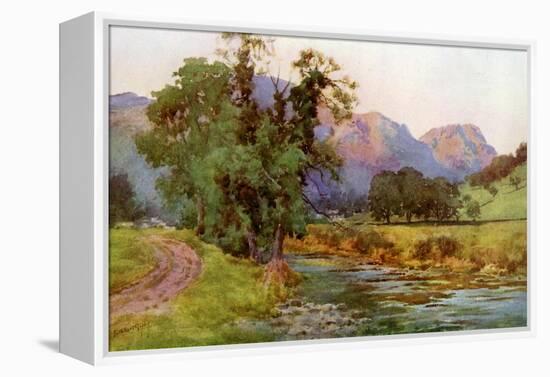 Yewdale Crags, Coniston, Cumbria, 1924-1926-Cuthbert Rigby-Framed Premier Image Canvas