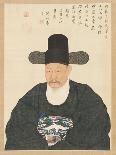 Portrait of Scholar-Official Ahn in His Fifties, 19th century-Yi Chae-gwan-Giclee Print