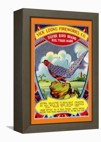 Yick Loong Silver Bird Brand Firecracker-null-Framed Stretched Canvas