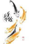 Chinese New Year Calligraphy For The Year Of Dragon-yienkeat-Framed Art Print