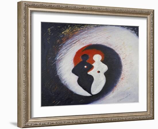 Yin and Yang, 2001-Annette Bartusch-Goger-Framed Giclee Print