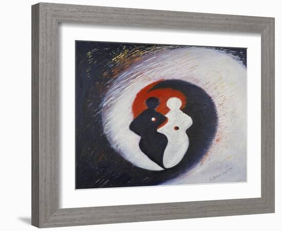 Yin and Yang, 2001-Annette Bartusch-Goger-Framed Giclee Print