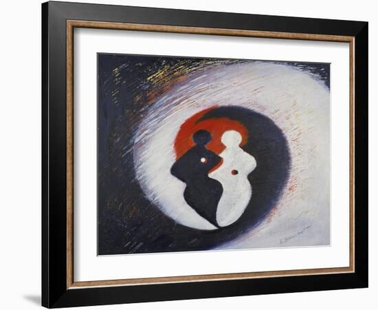 Yin and Yang, 2001-Annette Bartusch-Goger-Framed Giclee Print