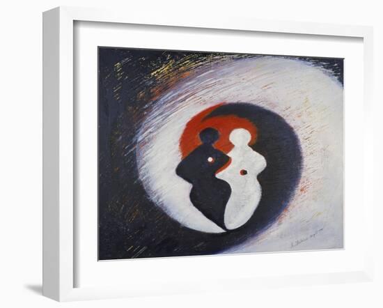 Yin and Yang, 2001-Annette Bartusch-Goger-Framed Giclee Print
