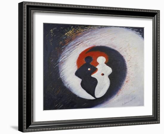 Yin and Yang, 2001-Annette Bartusch-Goger-Framed Giclee Print