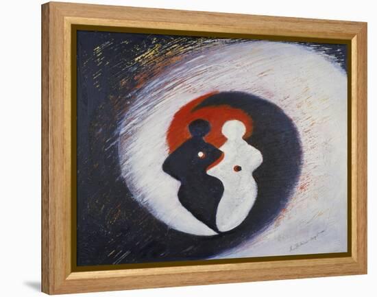 Yin and Yang, 2001-Annette Bartusch-Goger-Framed Premier Image Canvas