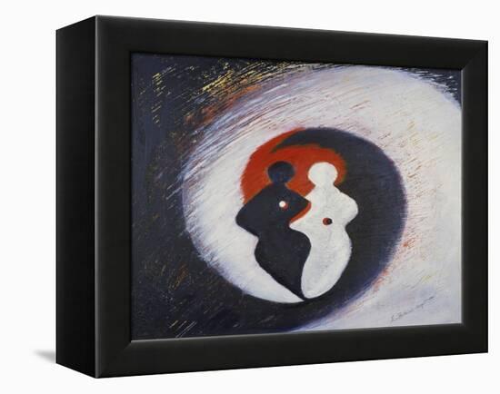 Yin and Yang, 2001-Annette Bartusch-Goger-Framed Premier Image Canvas