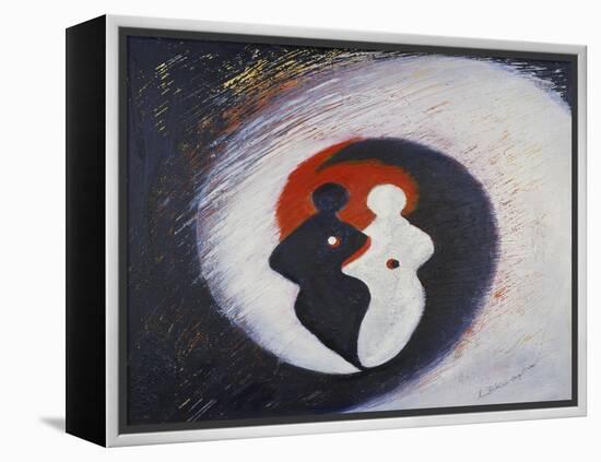 Yin and Yang, 2001-Annette Bartusch-Goger-Framed Premier Image Canvas