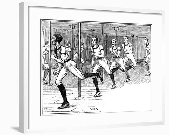 Ymca Gymnasium, Longacre, London, 1887-null-Framed Giclee Print