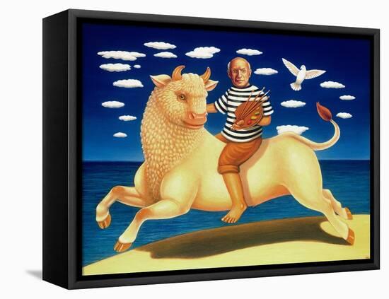 Yo Picasso, 2003-Frances Broomfield-Framed Premier Image Canvas